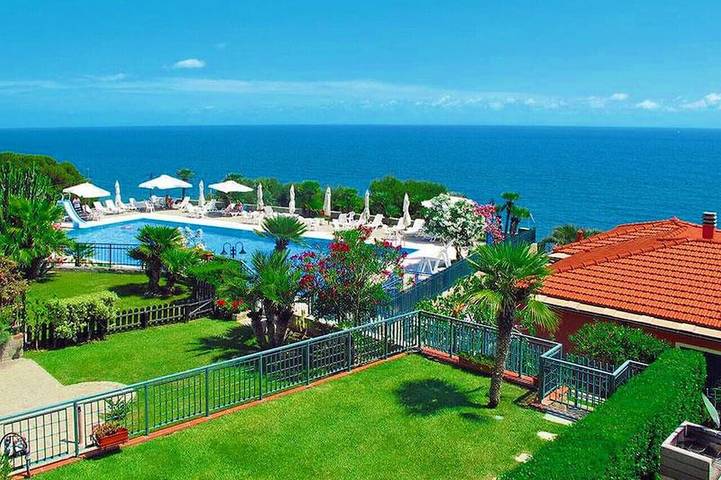 Ferienwohnung für 4 Personen, mit Pool und Terrasse in Cipressa - 4