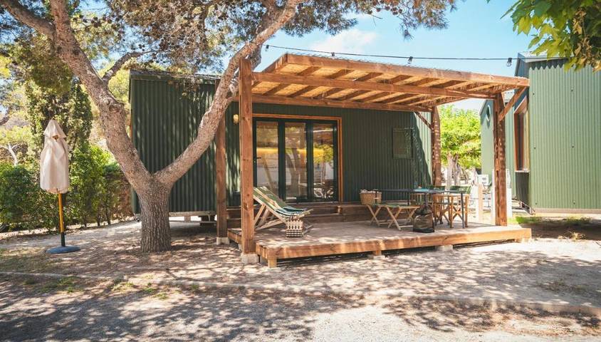 Camping pour 4 personnes, avec bassin pour enfant ainsi que jardin et piscine en Algarve - 2