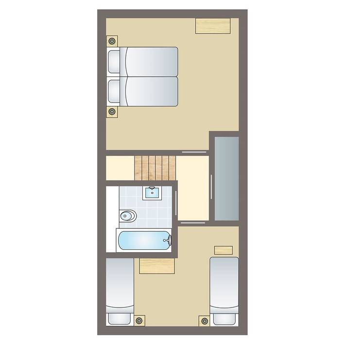Bungalow für 6 Personen, mit Sauna in Südholland - 2
