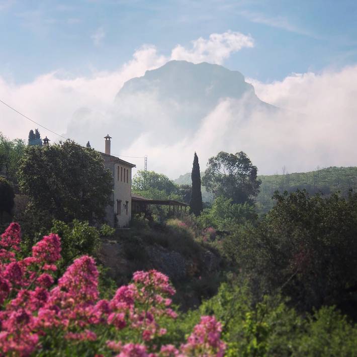 Chalet 'Casita Almendra - Can Elisa Tarbena' con terraza privada y Wi-Fi in Tárbena, Costa Blanca