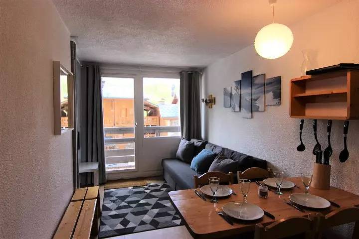 Estudio entero, Joli 2 Cabine Fields For 4 Soleil Quartier Persons in Val Thorens, Les Trois Vallées
