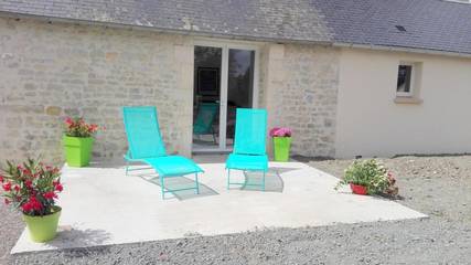 Maison de vacances pour 4 personnes, avec terrasse dans le Calvados