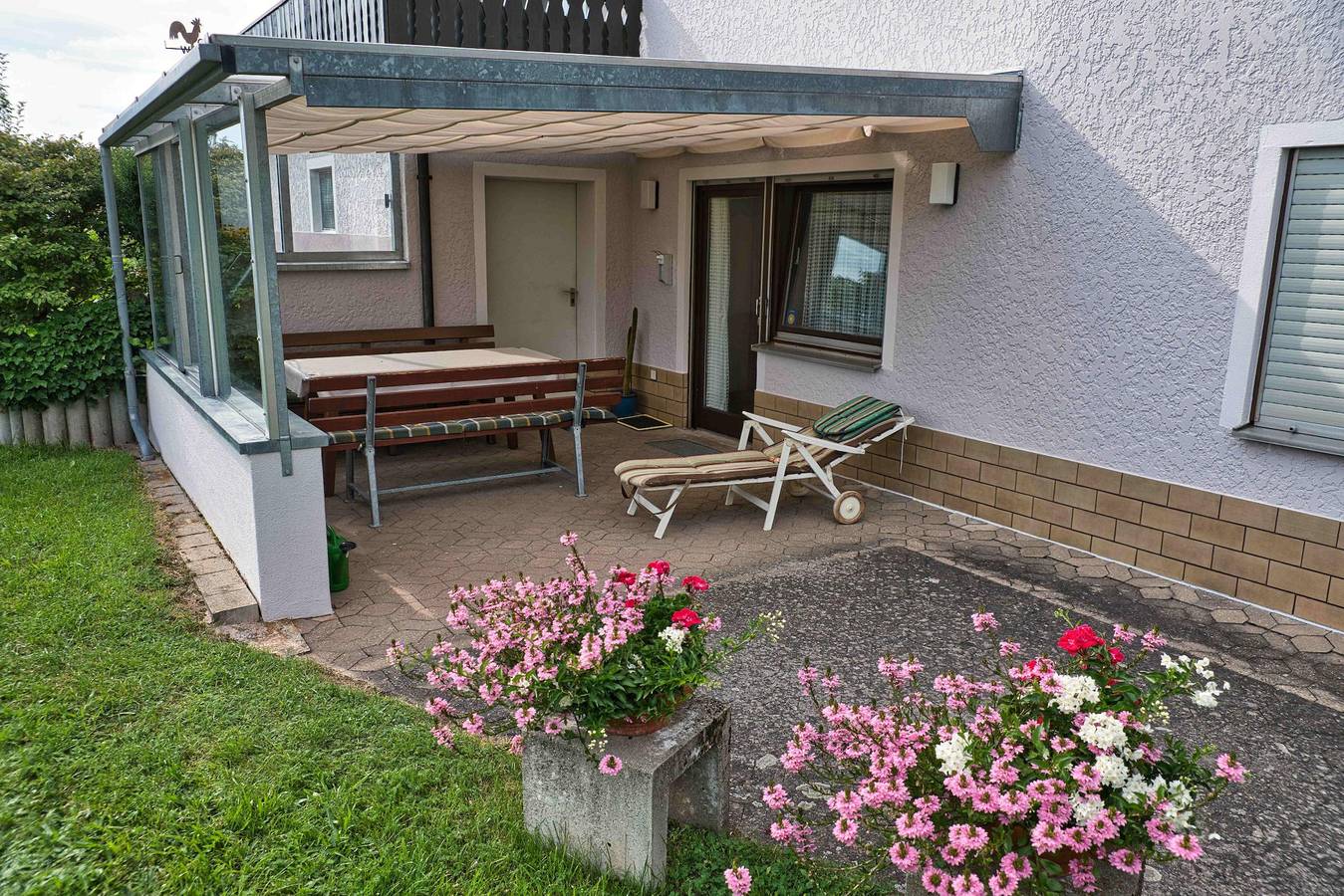 Ferienwohnung Werner - Ferienwohnung mit Terasse in Haundorf, Fränkisches Seenland