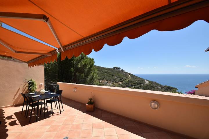 Ferienwohnung für 6 Personen, mit Ausblick in Campo nell'Elba