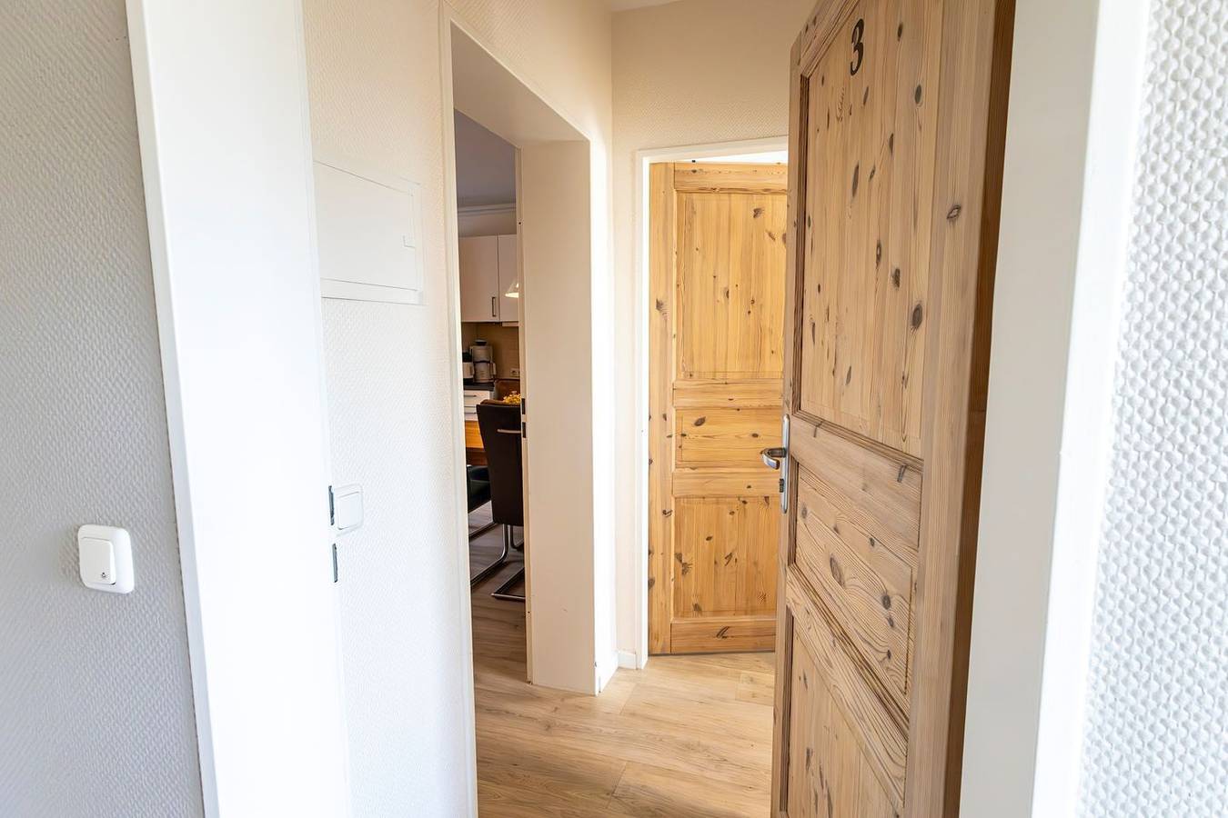 Ganze Wohnung, Komfortables Appartement in St. Peter-Ording mit Terrasse und Privatparkplatz in St. Peter-Bad, St. Peter-Ording