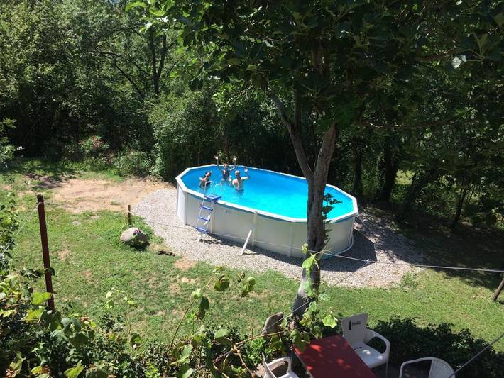 Camping para 2 personas, con piscina y jardín en Garrotxa - 4