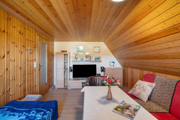 Ferienwohnung für 4 Personen, mit Garten, kinderfreundlich