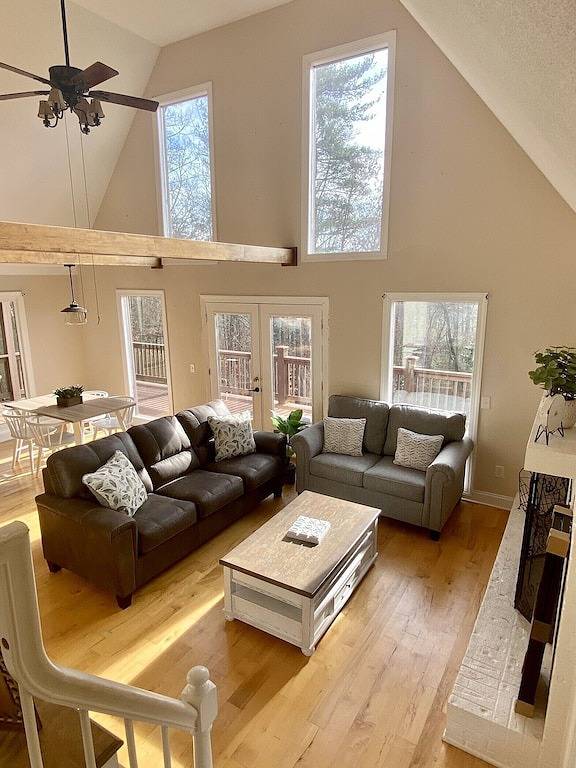 Elegant view at Longwood Cabin in Lenoir, Caldwell County