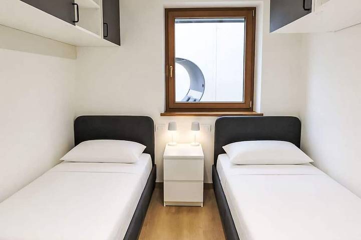 Ganze Wohnung, Gemütliche Wohnung für 6 Personen mit Whirlpool,  W-Lan, Tv, Innenhof und Panoramablick in Massimeno, Brentagruppe