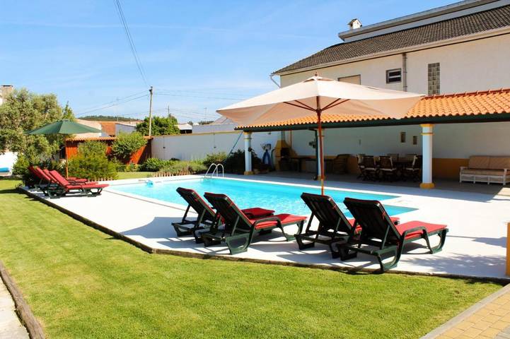 Casa de familia para 4 personas, con Balcón y Terraza además de Jardín y Piscina en Alcobaça - 3
