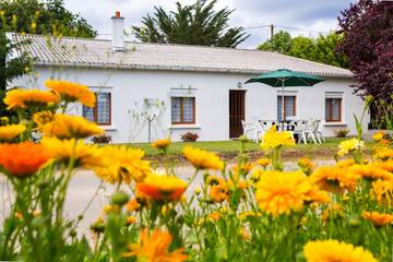 Gîte pour 6 personnes, avec jardin à Pommerit-Jaudy