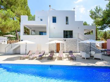 Villa in Sant Josep de sa Talaia, Ibiza Süden für 12 