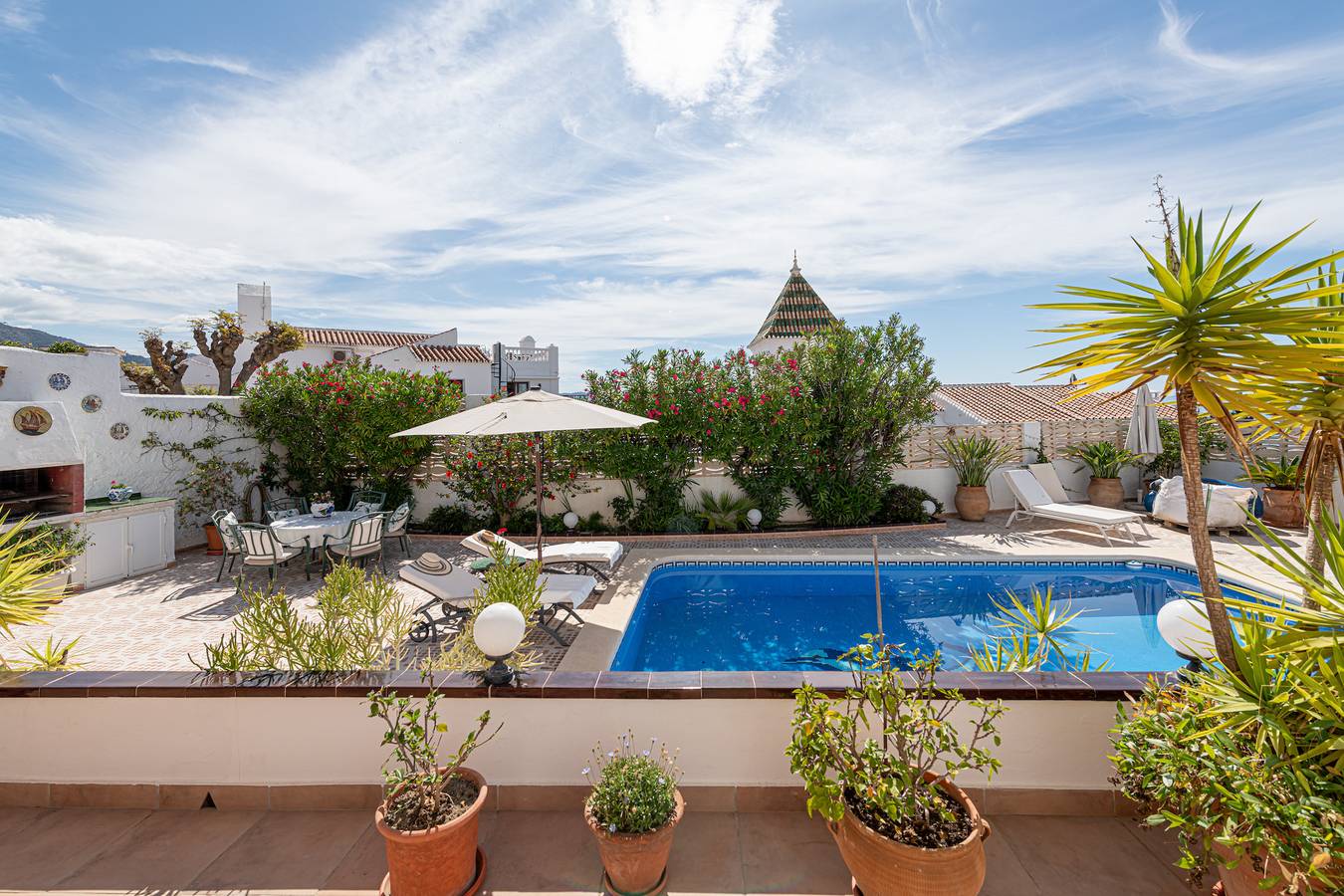 Los Arcos in Playa de Burriana, Nerja