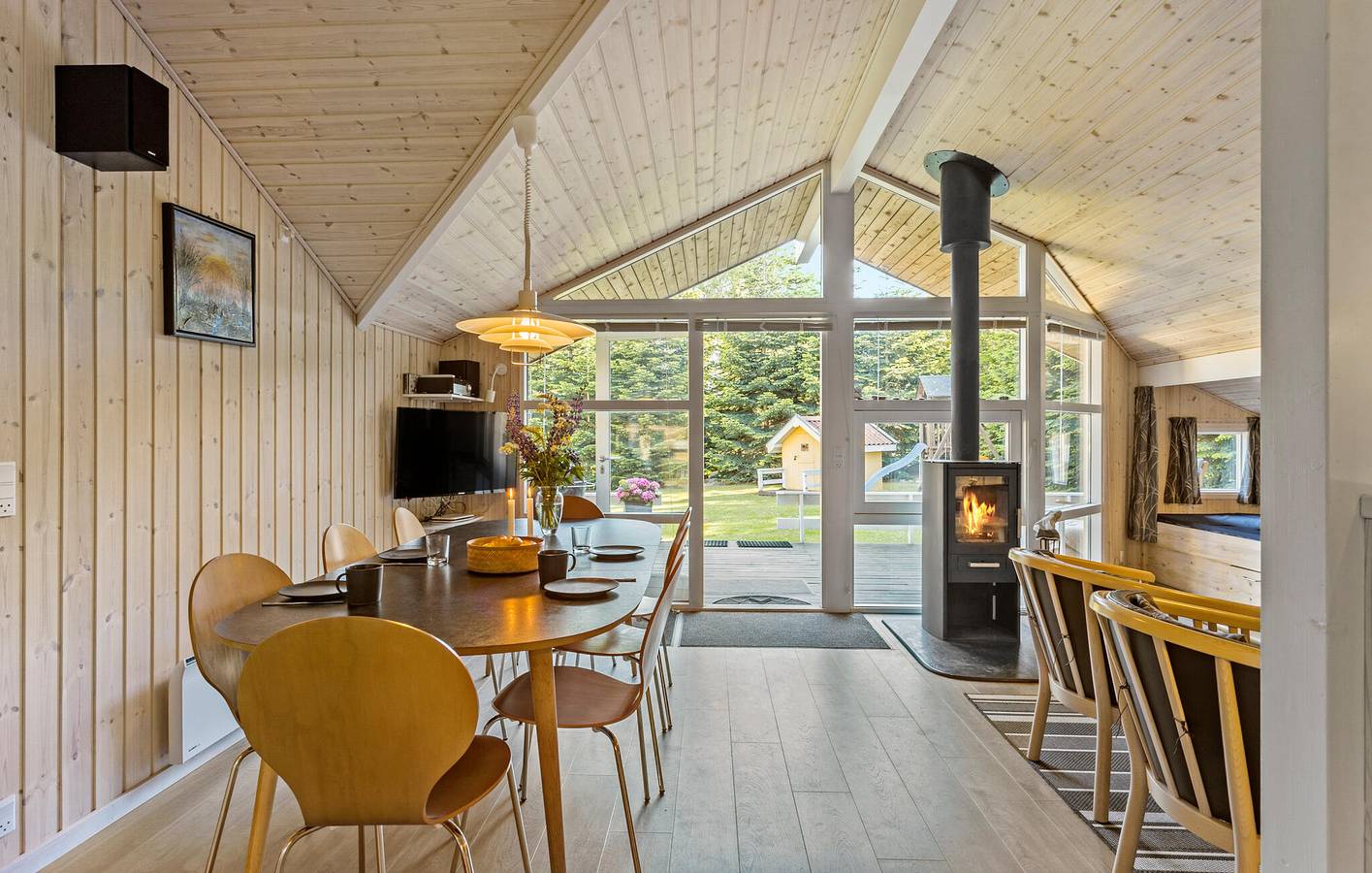 Ferienhaus für 8 Personen mit Sauna in Stoense, Tranekær