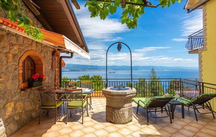 Villa für 3 Personen, mit Garten in Opatija Riviera