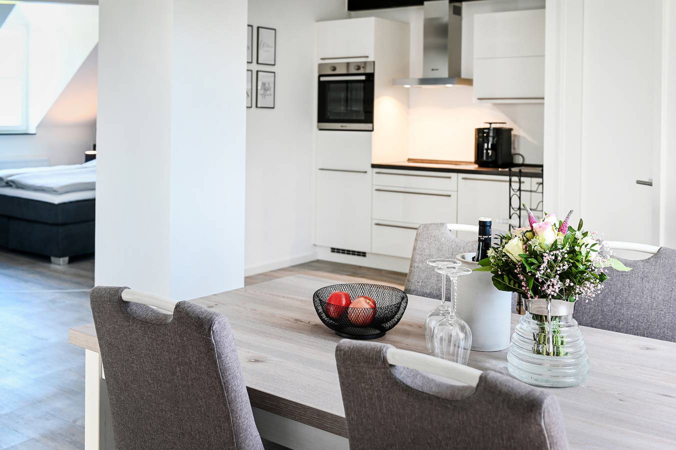 Ganze Ferienwohnung, Tor-Apartment im Herrenhaus Rheinblick in Xanten, Niederrhein