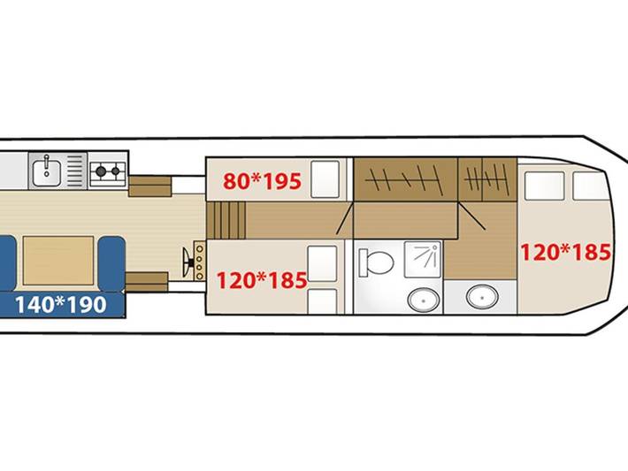 Bateau pour 7 personnes, animaux acceptés dans Côte-d'Or - 2