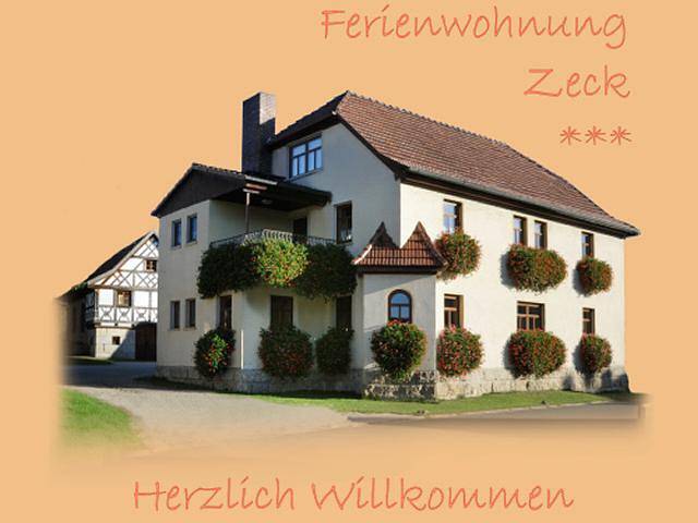 Ferienwohnung für 2 Personen, mit Balkon/Terrasse und Balkon sowie Garten in Bad Staffelstein