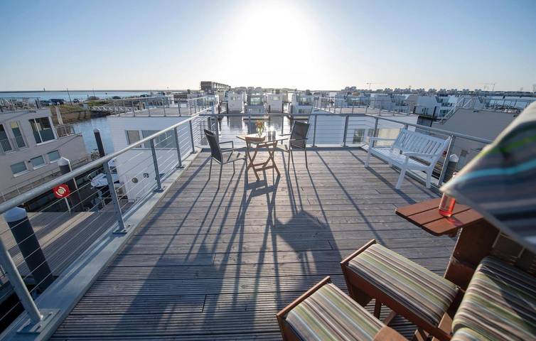 Apartment mit Meerblick, Terrasse und Parkplatz in Olpenitz, Kappeln