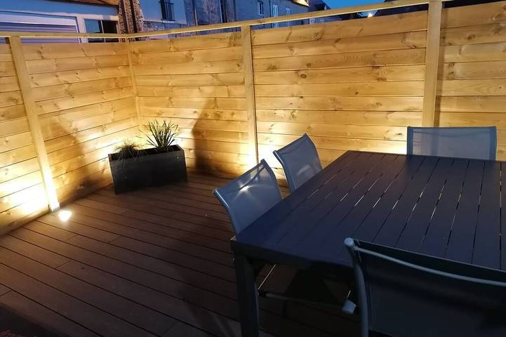 Gîte pour 4 personnes, avec terrasse
