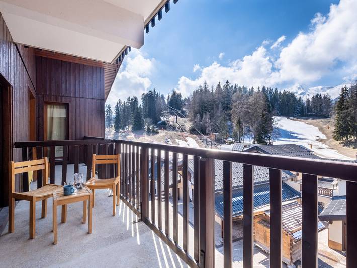 Studio pour 4 personnes, avec Balcon