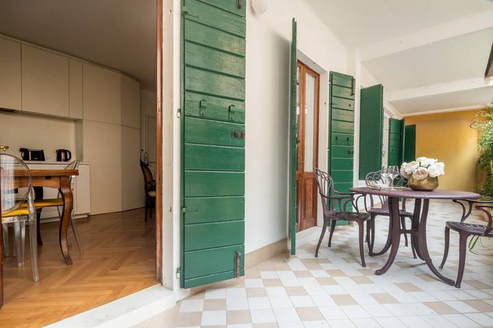 Ferienwohnung für 4 Personen, mit Terrasse