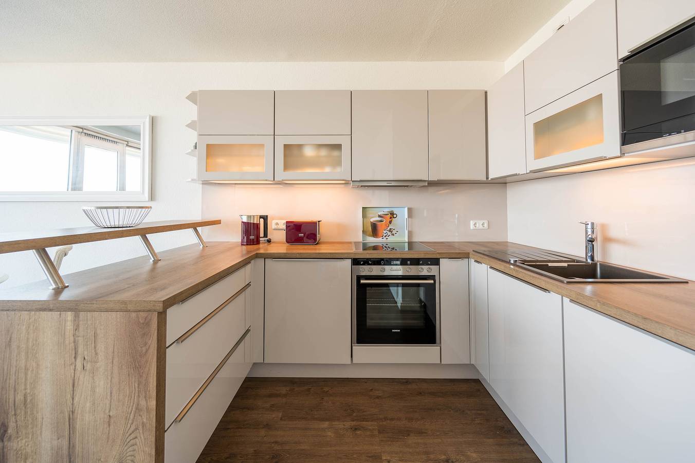 Hel semesterlägenhet, Kapitänsblick in Kielfjorden, Kiel