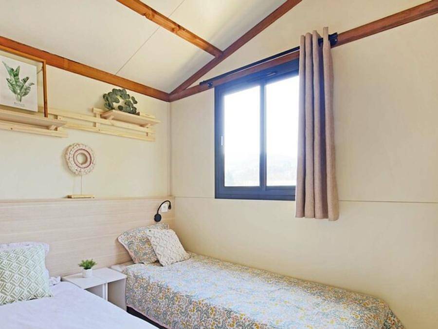 Camping Paradis Le Giessen - Chalet 4 personen - Cottage premie 2ch in Bassemberg, Regio Sélestat-Erstein