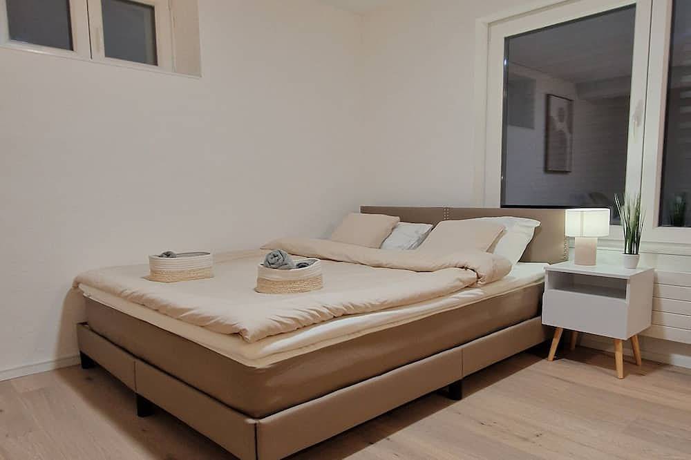 Entire apartment, Queen-size bed, top-equipped workplace, free parking space in St. Gallen, Lake Constance (Switzerland)