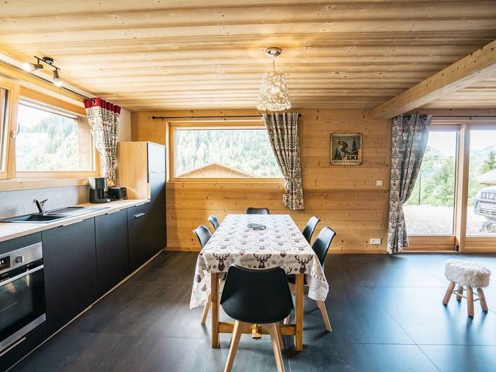Chalet pour 6 personnes, avec terrasse, animaux acceptés à Chatel - 3