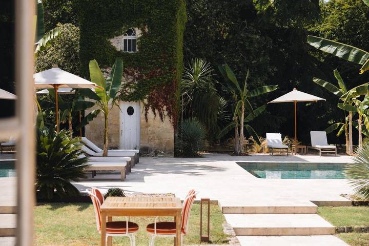 Location de vacances pour 2 personnes, avec piscine ainsi que jardin et vue à Saint-Seurin-de-Cadourne - 4