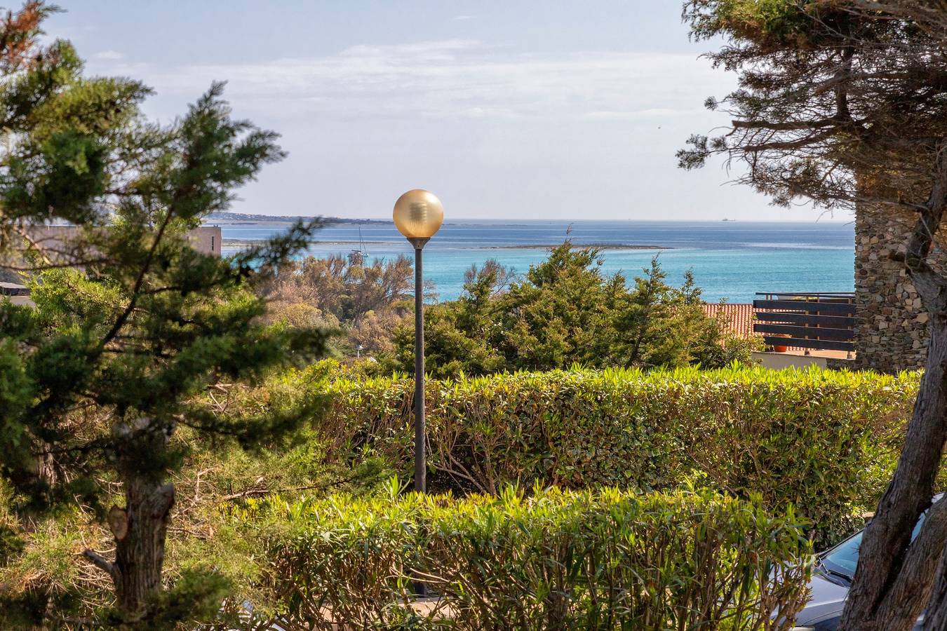 Casa de vacaciones 'Mari' con vistas al mar, terraza privada y jardín privado in La Pelosa, Stintino
