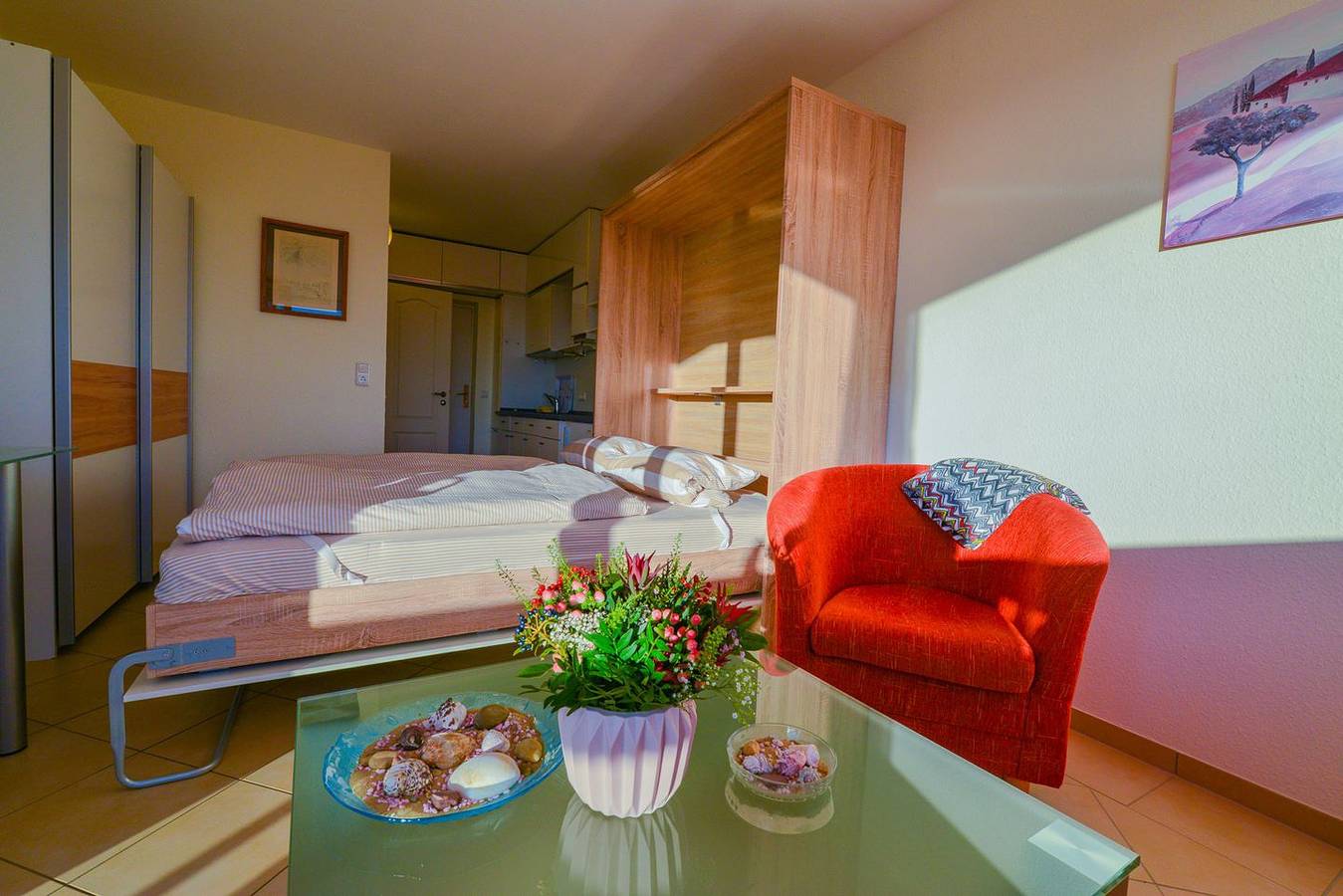 Ganze Wohnung, 1305 in der 13. Etage - Hoch oben, voll Sonne, mit Blick aufs Meer in Sahlenburg Strand, Cuxhaven