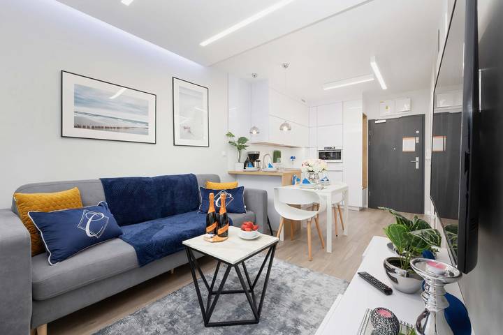 Apartament wakacyjny dla 4 osób, z balkon/ taras, zwierzęta dozwolone w Dziwnów