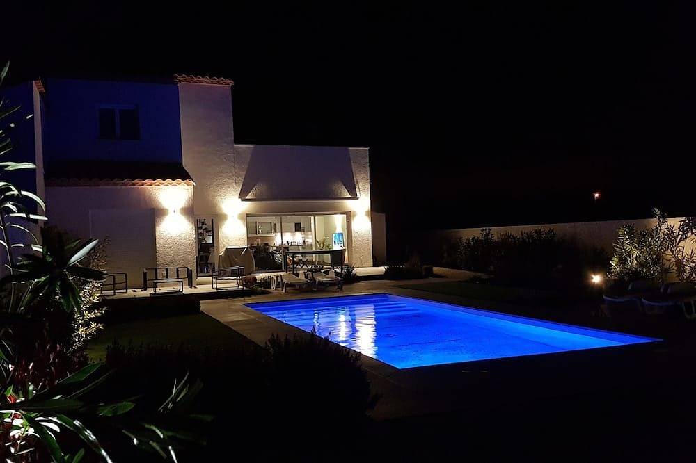 Villa Cycas - Private heated pool - Air conditioning - Wi-Fi - Sun deck - Partial ocean view in La Palme, Mittelmeerküste (Frankreich)