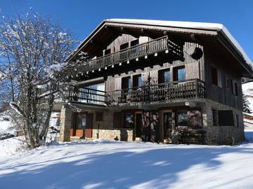 Chalet pour 14 personnes, avec balcon à Notre-Dame-de-Bellecombe