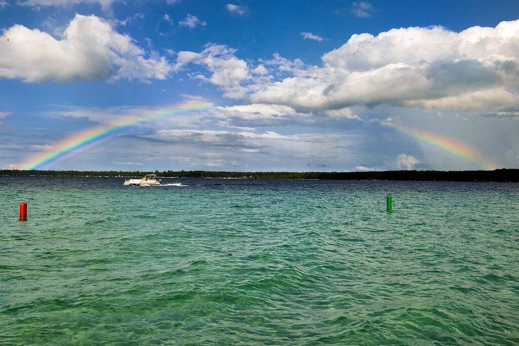 Kabine # 1 Mit Seeblick Bei Higgins See - True North Cabin Rentals in Higgins Lake