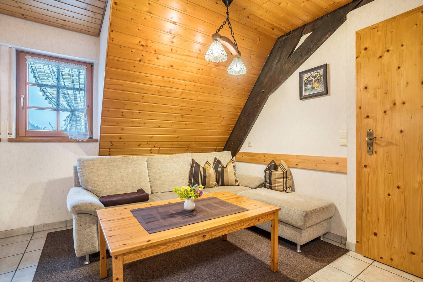 Ganze Wohnung, Ferienwohnung 1 Im Bauernhaus" mit gemeinsamer Terrasse, Gemeinschaftsgarten und Wlan in Bad Rippoldsau-Schapbach, Mittlerer Schwarzwald