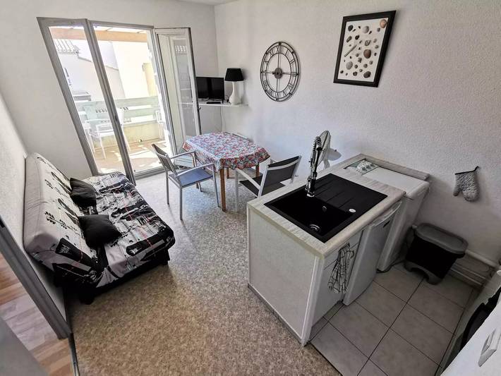 Gîte pour 5 personnes, avec terrasse dans Port Barcarès - 3