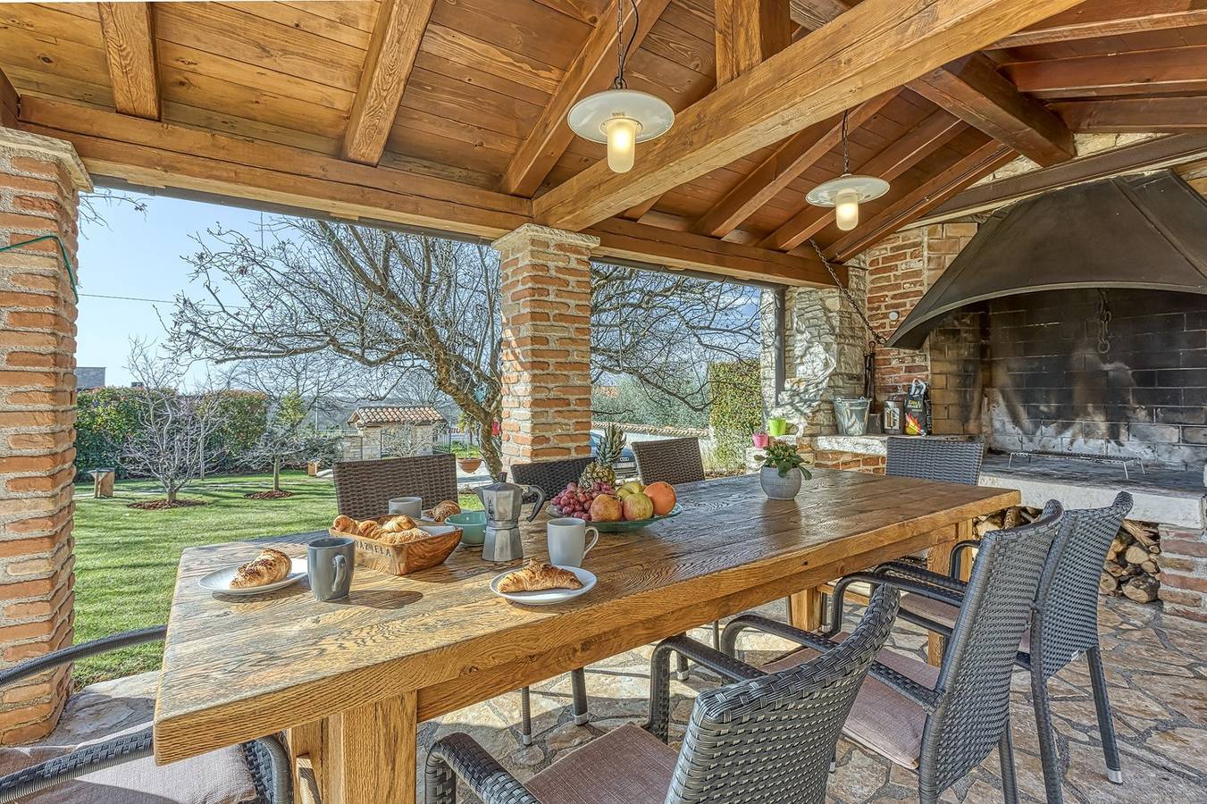 Villa Graziela mit Pool in Baderna, Zentralistrien