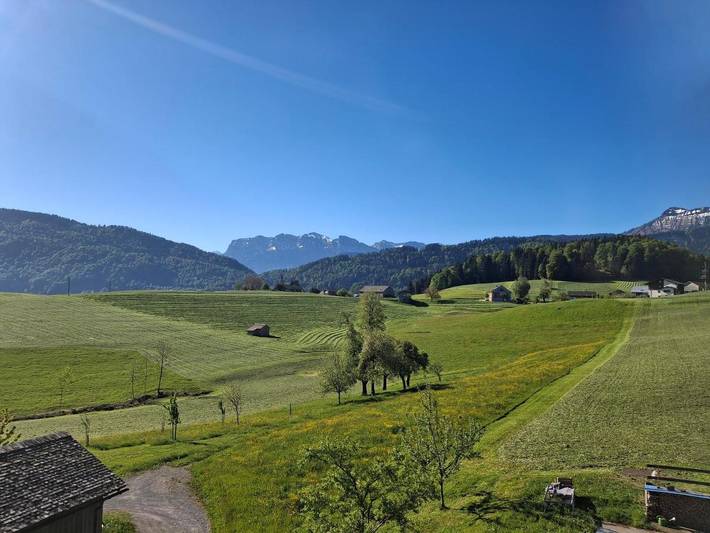 Ferienwohnung für 5 Personen, mit Terrasse und Ausblick in Schwarzenberg - 3