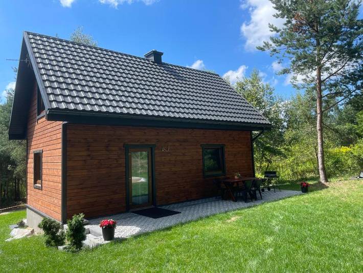 Apartament wakacyjny dla 8 osób, z Jacuzzi i Taras oraz Widok w Krasnobród