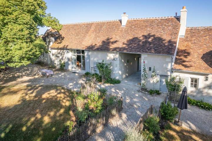 Location de vacances pour 5 personnes, avec jardin ainsi que piscine et vue à Chambourg-sur-Indre - 2