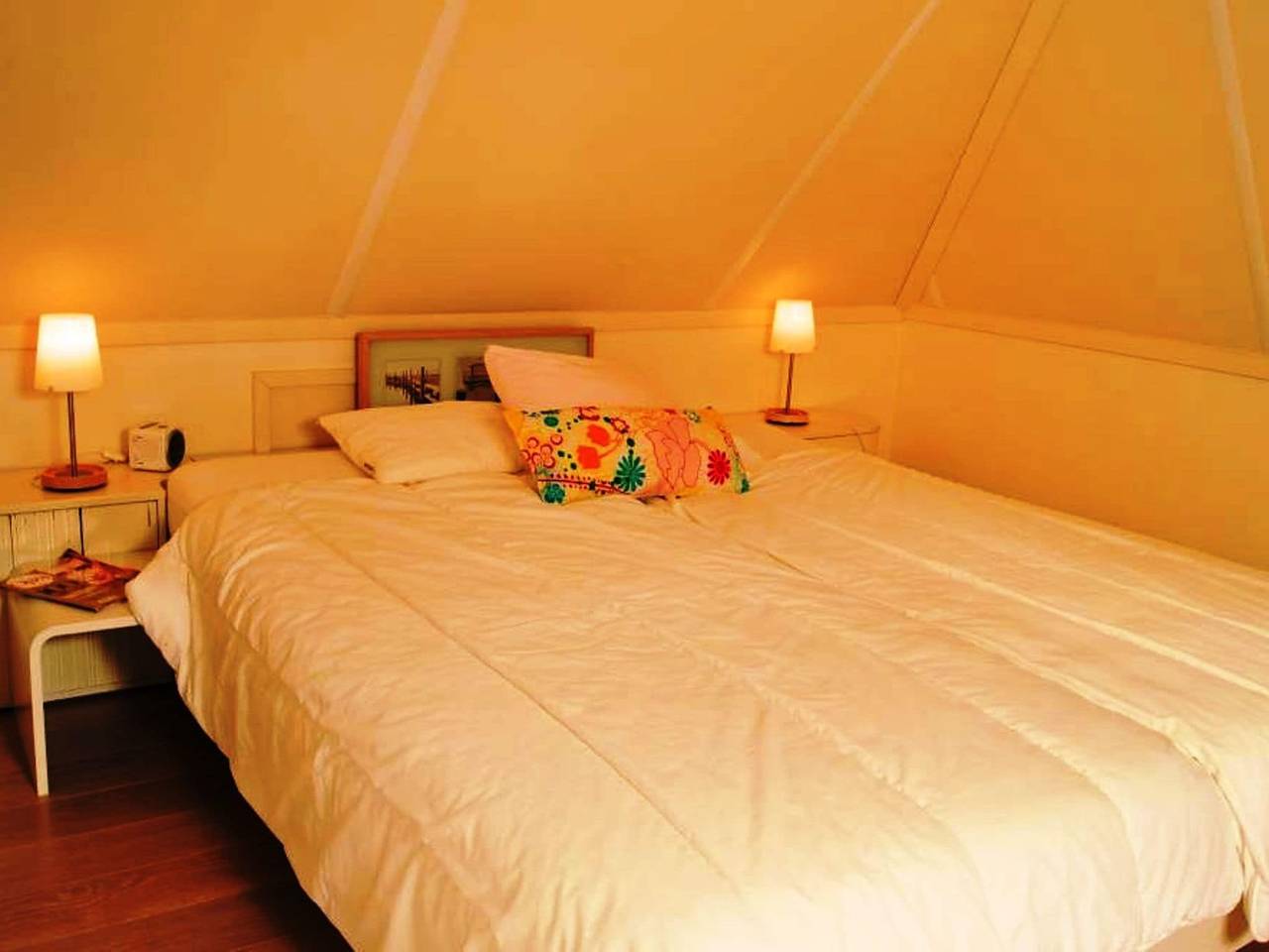 Chalet in Bergumermeer am Yachthafen in Nationalpark De Alde Feanen