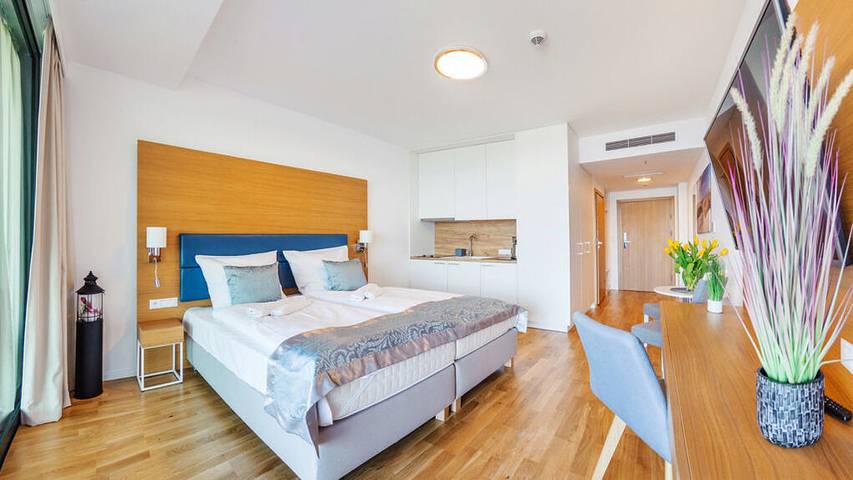 Ferienwohnung für 2 Personen, mit Balkon und Sauna sowie Whirlpool, kinderfreundlich in Polen - 4