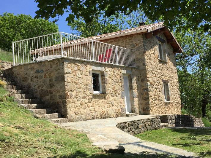 Stunning, detached holiday home on a hill with phenomenal views in Saint-Pierre-de-Colombier, Parc naturel régional des Monts d'Ardèche