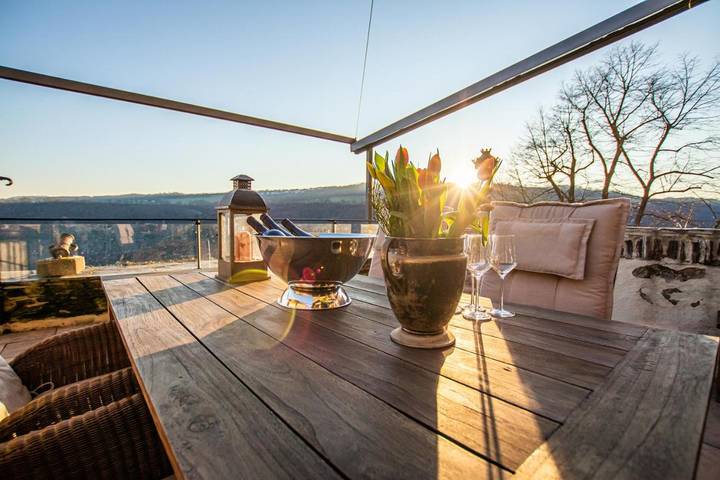 Hotel für 2 Personen, mit Terrasse und Garten sowie Sauna und Ausblick in Kaub - 2