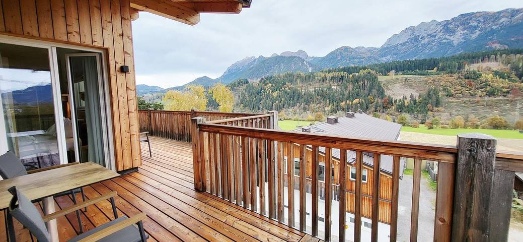 Ferienwohnung für 6 Personen, mit Sauna und Terrasse sowie Ausblick - 1