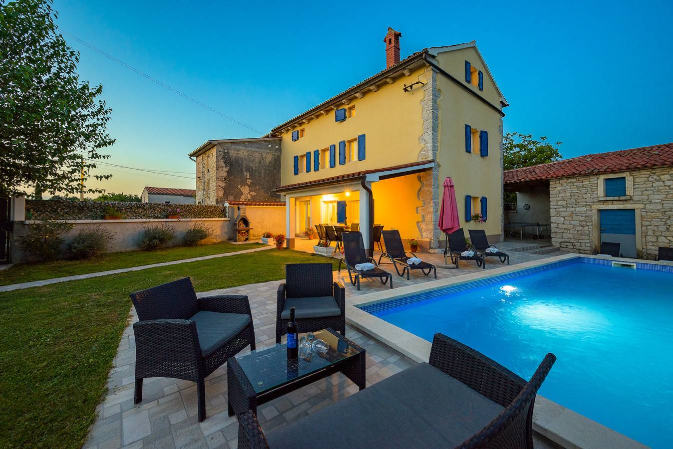 Villa Mikula-Žminj in Žminj, Central Istria