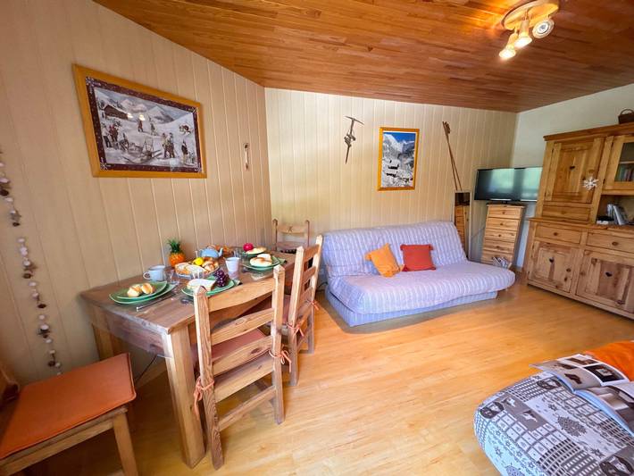 Studio entier, Studio cabine vue mélèzes - 4 pers. in Vars, Région de Briançon